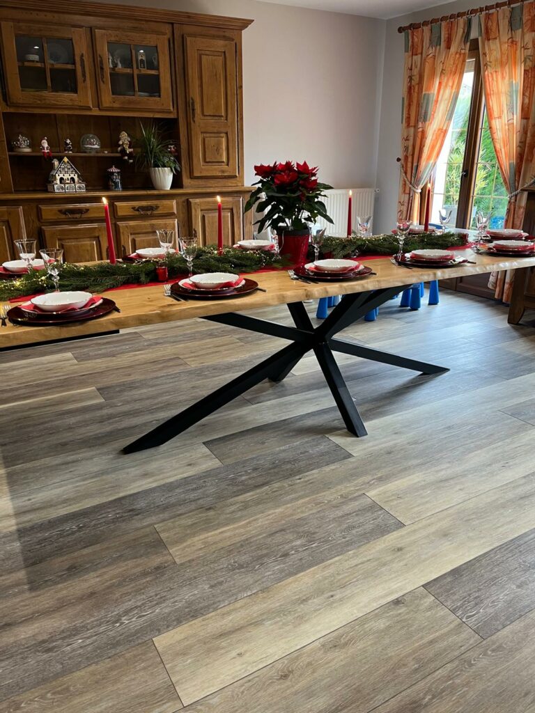 Table Moderne Industriel Mobilier Sur Mesure Meuble Vasque Bureau Coursac Périgueux Dordogne