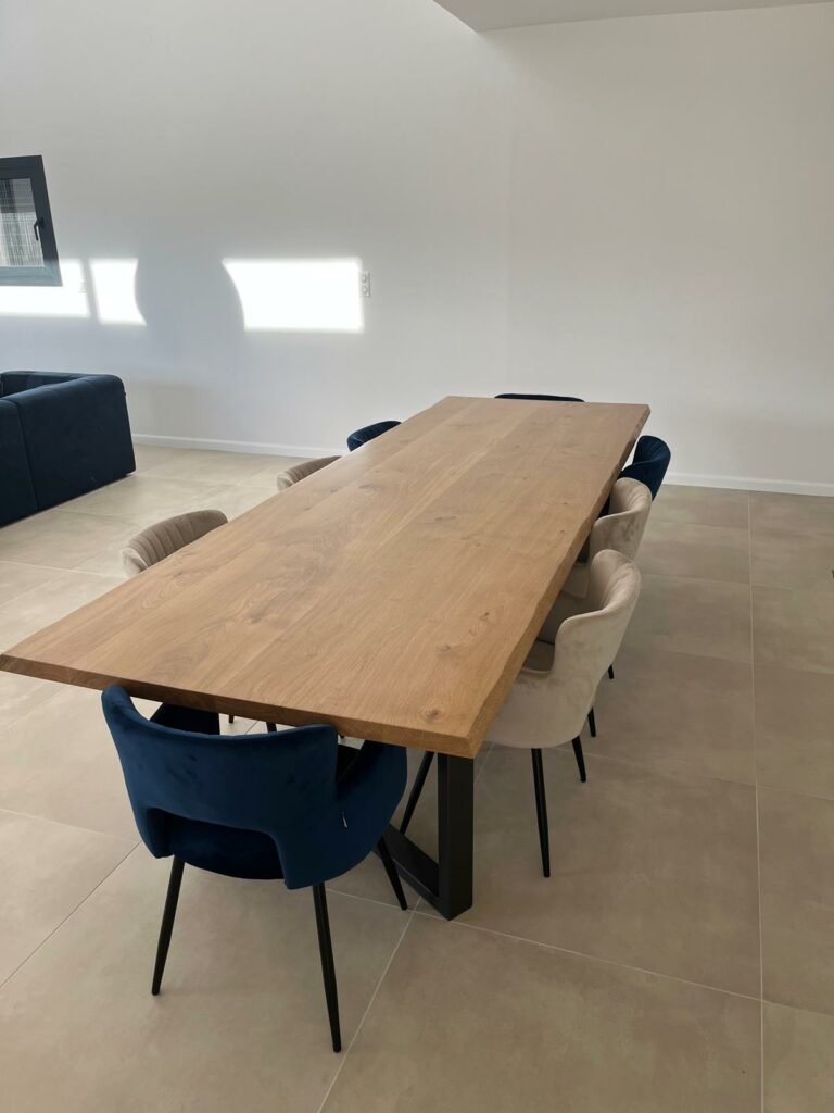 Table Moderne Industriel Mobilier Sur Mesure Meuble Vasque Bureau Coursac Périgueux Dordogne